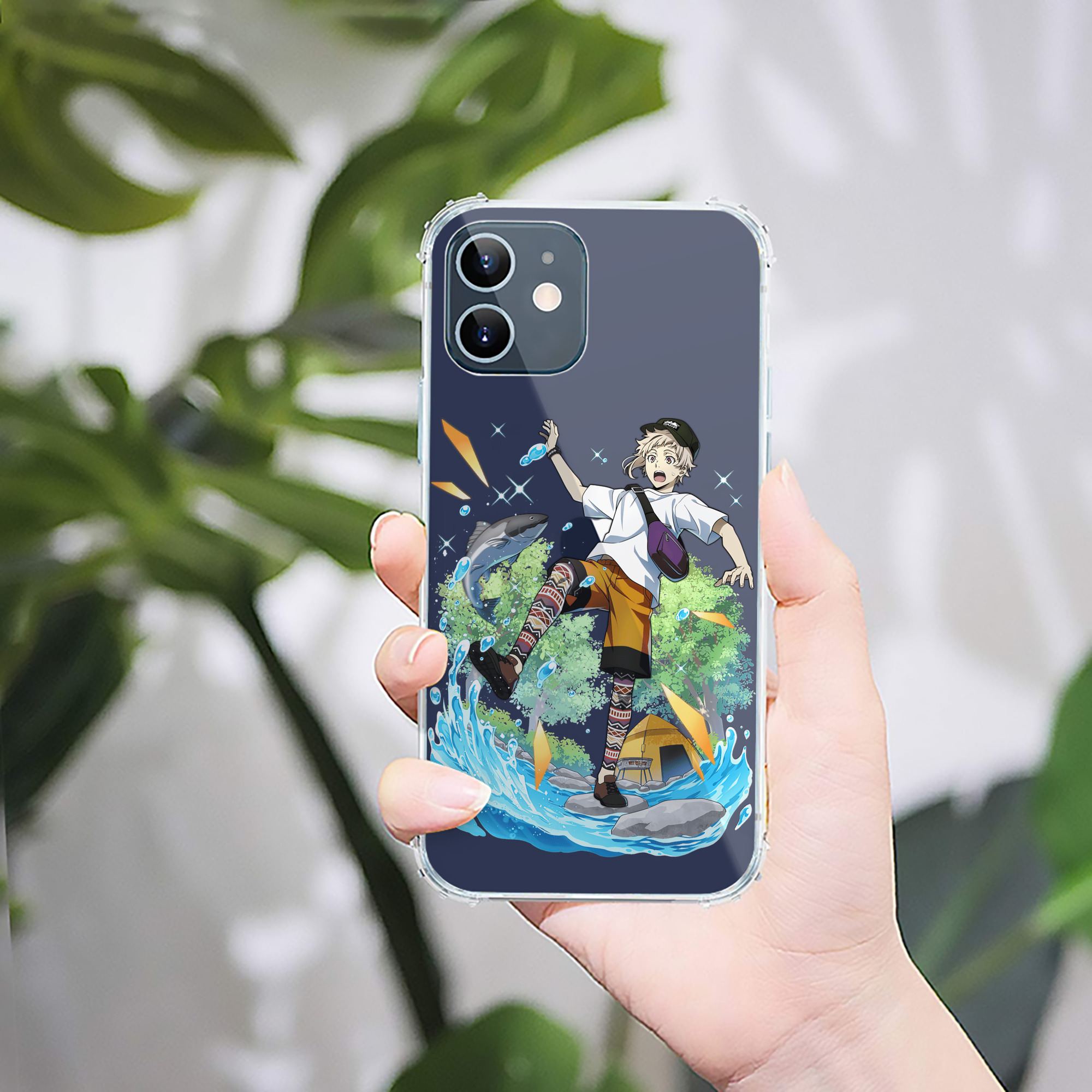 （画像用） 文豪ストレイドッグス Bungo Stray Dogs 【iPhone 12シリーズ対応】透明スマホケース（クリアソフトケース）